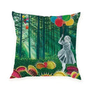 Axyaa Square Landscape Pillowcase for Home Decor - Set of 2
