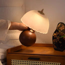 Axyaa Cream Wind Table Lamp | High-end Light Luxury for Home Décor