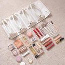 Axyaa Cosmetic Bag Organizer: Portable, Large Capacity, Travel-friendly Storage Solution