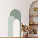 Axyaa Geometric Arch Wall Stickers for Living Room Bedside Background Decoration