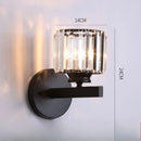 Axyaa Crystal Glass Wall Lamp for Home Decoration