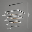 Axyaa Nordic Stair Chandelier Ceiling Light for Living Room Dining Room - Indoor Lighting