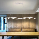 Axyaa Modern Minimalist Chandelier for Dining Room and Restaurant Lighting