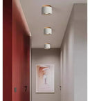 Axyaa Minimalist Industrial LED Ceiling Lamp Stone Surface Spotlight