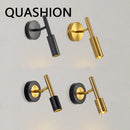 Axyaa Rotatable Metal Sconce Light LED Retro Design Bedroom Reading Lustres