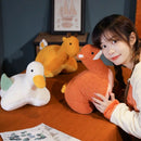Axyaa Animal Sleeping Pillow - Ultra Soft and Comfortable Office Pillow
