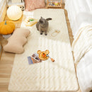Axyaa Plush Rabbit Hair Carpet: Soft Shaggy Rug for Living Room, Bedroom, or Sofa