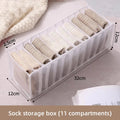 Axyaa Underwear Sock Jeans Bra Organizer Drawer Box Divider Storage Grids Mesh