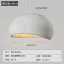 Axyaa Nordic Wabi Sabi Pendant Lamps LED Ceiling Chandelier for Modern Living Room