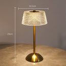 Axyaa Rechargeable LED Touch Night Lamp Glass Table Lamps