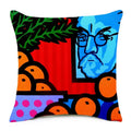 Axyaa Matisse Portrait Art Printed Cushion Cover 45X45cm