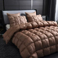Axyaa 3D Bread Down Comforter - Luxury Winter Quilt Single Double Duvet