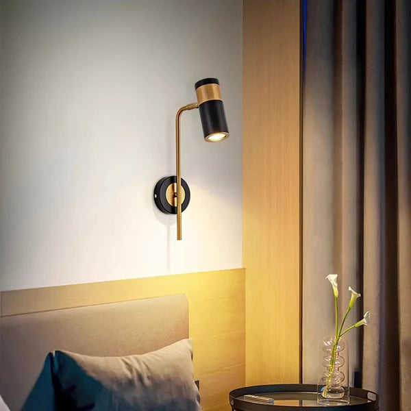 Axyaa Modern Indoor Wall Light for Bedroom, Living Room, and Bathroom Decor
