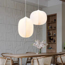 Axyaa Silk Pendant Light: Ancient Wabi Sabi Style for Living Room and Dining Hall
