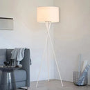 Axyaa Nordic Gold Tripod Floor Lamp for Modern Living Room Lighting