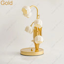 Axyaa LED Flower Table Lamp: Decorative Desk Light, 3 Colors, Landscape Lighting