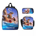 Axyaa Kids Backpack Lunch Box Pencil Boxes Set - Boys Girls School Bookbag