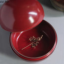 Axyaa Ceramic Soup Bowls with Lids - Restaurant Tableware Set
