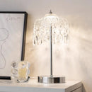 Axyaa Crystal LED Table Lamp for Bedroom Living Room Decor
