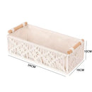 Axyaa Macrame Boho Storage Basket for Organizing Bathroom and Bedroom