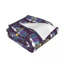 Axyaa King Katamari Throw Blanket - Flannel Manga Blanket for Cozy Sleep