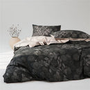 Luxury Egyptian Cotton Floral Duvet Cover Set by Axyaa - Queen King Double Ru Europe Size