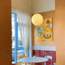 Axyaa Nordic Lollipop Glass Pendant Chandelier LED Light for Dining Bedroom Restaurant