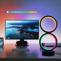 Axyaa LED Gaming Room Desk Lamp - Magic Running Numbers Design, USB-Powered
