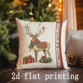 Christmas Pillow Covers Set for Sofa, Bedroom, Car - Axyaa Brand