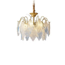 Axyaa Vintage Crystal Chandelier for Living Room Bedroom Dining Room