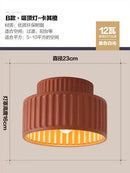 Axyaa Nordic Cream Resin Pendant Chandelier Ceiling Light E27 Dining Room Bedside Reading