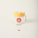 Axyaa Portable Pill Box: Clear Sealed Medicine Organizer, Large Capacity Dispenser