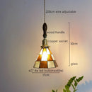 Axyaa Japanese Style LED Pendant Light Fixture for Bedroom Kitchen Bar Restaurant