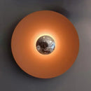Axyaa Modern LED Wall Light Circular Iron Decoration Creative Headboard