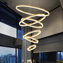 Axyaa Modern LED Pendant Chandeliers for Living Room and Dining Room Lighting