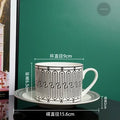 Axyaa Gold-plated Face Animal Ceramic Coffee Cup | Fine Bone Teacup | Home Decor & Gift