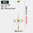 Axyaa Glass Oval LED Pendant Light for Dining Room, Bedroom, Kitchen