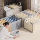 PVC Clear Storage Box with Steel Frames and Reinforced Handles by Axyaa