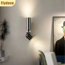 Axyaa Rose Gold LED Adjustable Wall Spotlight for Bedroom and Living Room