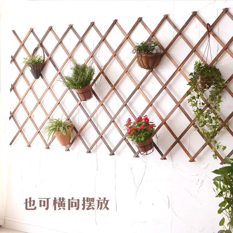 Axya Wooden Garden Wall Fence Panel Trellis for Home Yard Decor