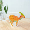 Axyaa Dinosaur Ceramic Coffee Cup - 3D Animal Shape - Office Home Decor & Gift
