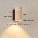Axyaa Vintage LED Wall Lights for Living Room, Bathroom, Bedroom - Columnar Stone Design