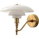 Axyaa Glass Wall Lamp E27 Light for Bedroom, Bathroom, Living Room - Decor Lighting Fixtures
