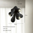 Axyaa Nordic Resin LED Chandelier for Stylish Living Room Decor