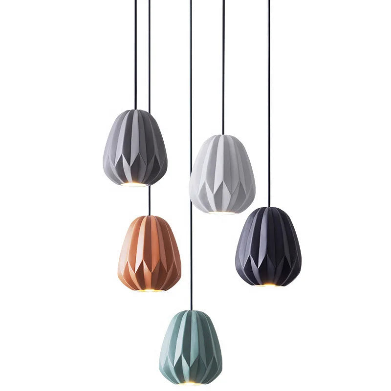 Axyaa Nordic Creative Pendant Light for Dining Room and Bedroom