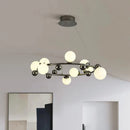Axyaa Elegant Salon Chandelier Pendant Light Fixture for Dining Room & Indoor Lighting