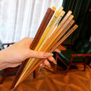 Axyaa Panda Chopsticks: Reusable Alloy Korean Sushi Non-Slip Dividing Meals Dinnerware