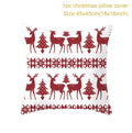 Axyaa Christmas Cushion Cover 2022: Merry Decorations, Navidad, Noel, Xmas Gifts, Happy New Year 2023