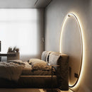 Axyaa Modern 80CM LED Circle Wall Lamp for Indoor Lighting in Living Room and Hotel Hall