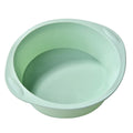 Axyaa Circular Silicone Cake Mold for Oven Baking - Food-Grade & Durable Pan